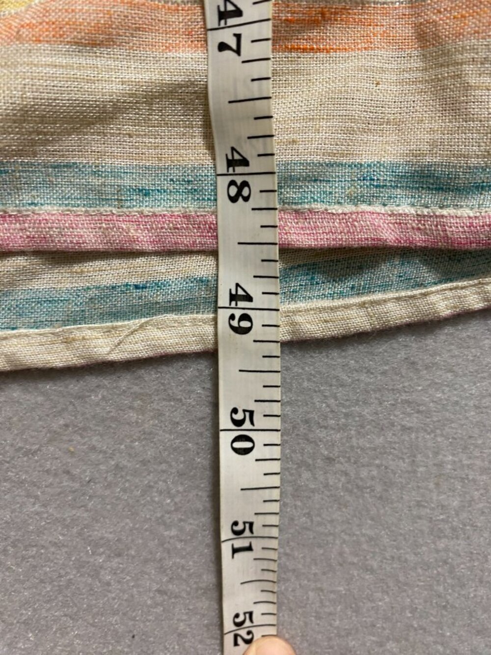 Nation AK Outfits Womens Striped Button-Front Maxi Sundress Adjustable Straps M - Picture 7 of 7